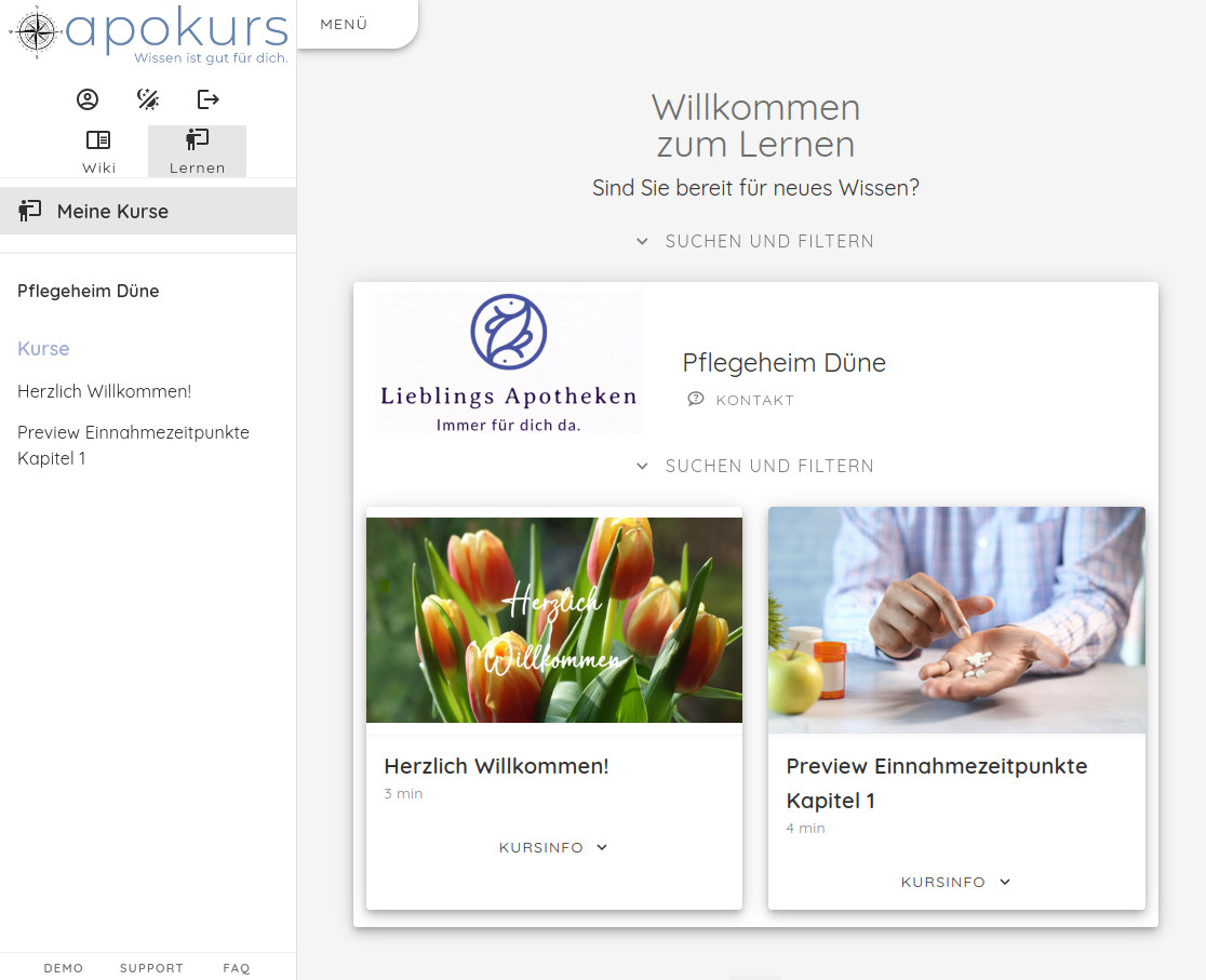 apokurs - Schulungs- und Qualitätsmanagement